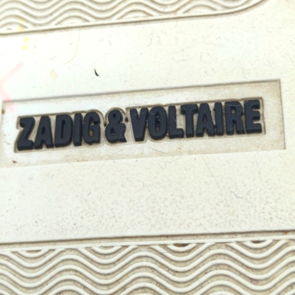 Zadig & Voltaire Studded Leather Low Top Black Sneakers - Picture 5 of 14